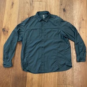 REI Hiking button up shirt. With vents!